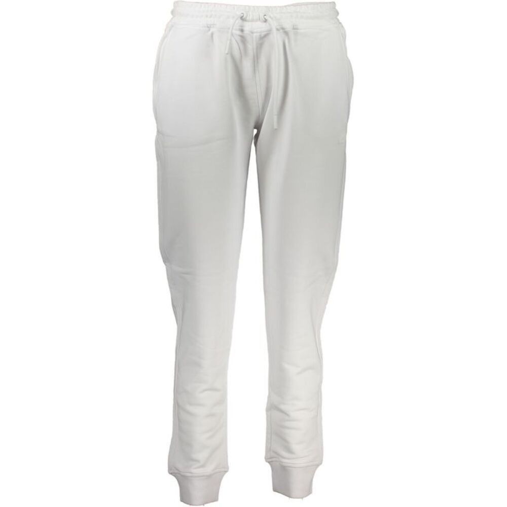 K-WAY White Cotton Women Women's Sweatpants